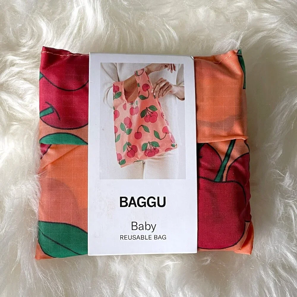 NWT Baby Baggu - Sherbet Cherry - Picture 2 of 5